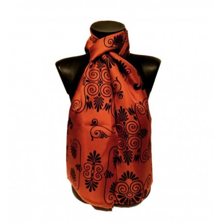 Jones - Palmettes grecques Rouge Jones - Palmettes grecques Rouge
