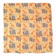 Dufy - Éléphants Orange