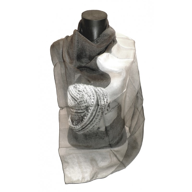 Man Ray Le violon d'Ingres Grandes écharpes longues en soie