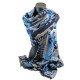 Inspiration Matisse - Laine & soie Bleu
