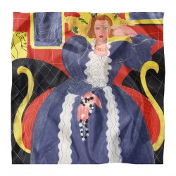 Matisse - La Grande Robe bleue et Mimosas