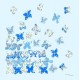 Dufy - Papillons (M) Bleu ciel
