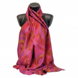 Inspiration Delaunay Sonia - Laine & soie Rose 45cm