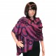 Inspiration Delaunay Sonia - Laine & soie Bordeaux 70cm