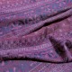 Jones - Palmettes grecques, Laine & soie Bordeaux 70cm