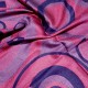 Inspiration Delaunay Sonia - Laine & soie Bordeaux 45cm