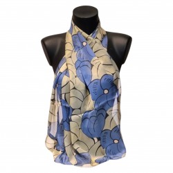 Dufy - Grosses fleurs Bleu