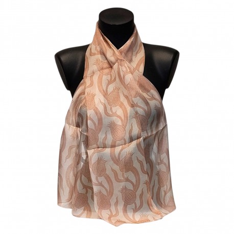 Fortuny - Fleurs (Tulipes) Rose pâle