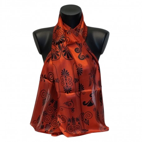 Jones - Palmettes grecques Rouge