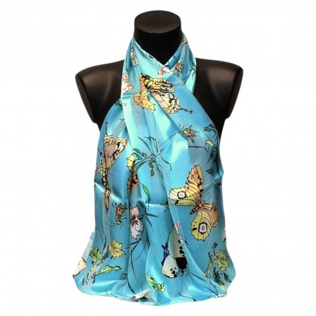 Papillons sauterelles Turquoise