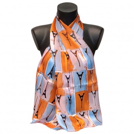 Tour Eiffel - Damiers Orange