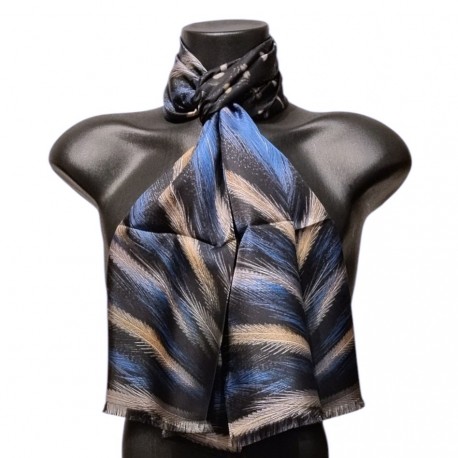 Plumes bleues