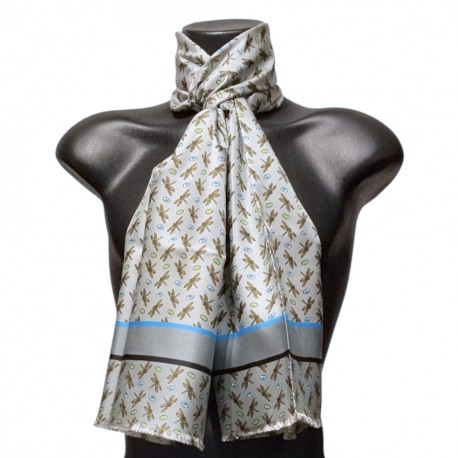 Tiffany - Dragonfly lamp (Lampe aux libellules) Gris