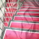Foussard - Escalier rose